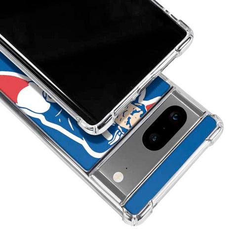 NFL New England Patriots Retro Logo Google Pixel 7a Clear Case